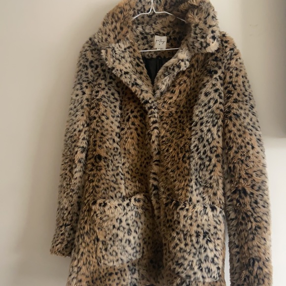 COPY - Princess Polly Winona Jacket S/UK 8- NWOT- Leopard - Picture 3 of 3